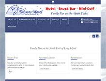 Tablet Screenshot of drossosmotel.com